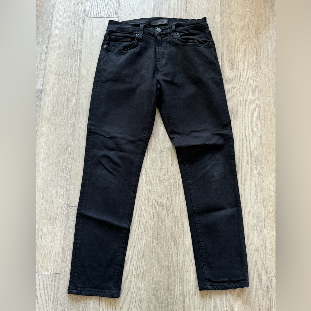J Brand Tyler Taper Black Jeans